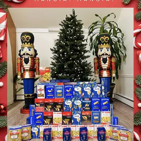 Wow!!!! In 1 day we’ve collected 51 boxes of pasta! You guys are AWESOME!!! 
We still have 5 more days to go!!!!
If you have a box of pasta you would like to donate we would LOVE to take it off your hands to donate to The Neighborhood Center to help families in our communities this holiday season.