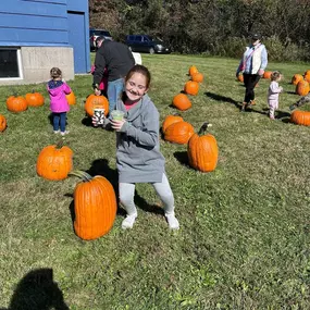 Thank You, Thank You, Thank You for another HUGELY SUCCESSFUL PUMPKIN GIVEAWAY!297 pumpkins  made their way home with excited children to be carved or painted!!! I am still in awe of how amazing our community is! We LOVE hosting these fun events & we are so very THANKFUL for the support we get from all of you!!! The weather was perfect! The treats were delicious!! And the best part was seeing so many happy and excited children running around enjoying themselves and picking their favorite pumpkin