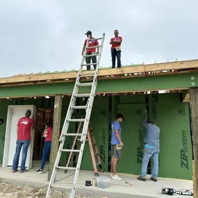 Today was a remarkable day filled with purpose as we worked alongside Cape Fear Habitat for Humanity to construct a brand new home for a deserving family. It was a joy to be part of such an inspiring cause and I am eagerly anticipating the next build day!