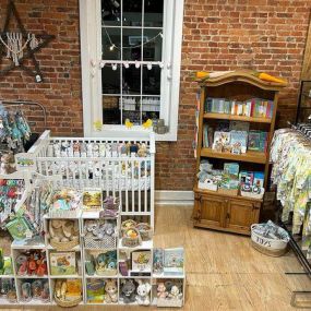 Happy baby shopping in @bellemercantile - we’re thrilled to have expanded our selection to serve you better in this lovely space.