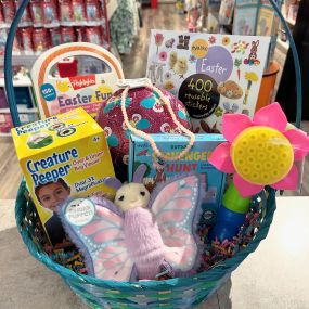 New Easter baskets this morning! We are still taking orders through Friday 3/29. 
#easterbasket #personalshopper #statecollegetoystore