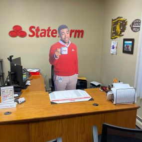 Jake from State Farm is in the office today!