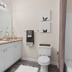 Bathroom at Alden Place at South Square