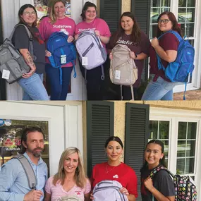 Rebekah recently donated book bags filled with school supplies to E.R. Dickson Elementary School, Fonde Elementary School, and individuals in need on behalf of Rebekah Brown - State Farm! These book bags will provide students with materials they need for the upcoming school year. We are always trying our best to be good neighbors!