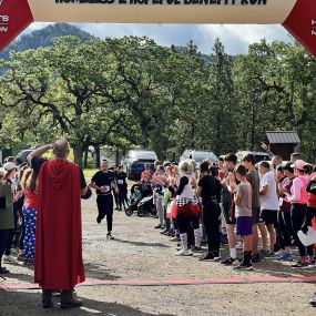 We had a great time sponsoring the Hearts With A Mission Superhero Run! Gave away lots of swag, met a lot of awesome people and played with super pups. It was so good to see the turn out and fun cheering on all of the runners from little kids to a 91 year old. Looking forward to next year!