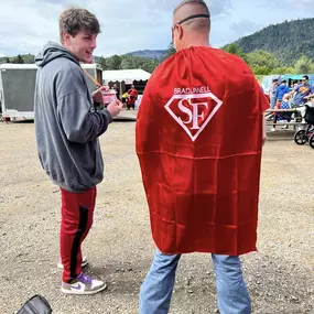 We had a great time sponsoring the Hearts With A Mission Superhero Run! Gave away lots of swag, met a lot of awesome people and played with super pups. It was so good to see the turn out and fun cheering on all of the runners from little kids to a 91 year old. Looking forward to next year!