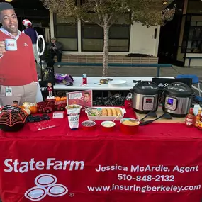 Jessica McArdle State Farm Agent fall event