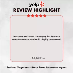 Tatiana Vogelaar - State Farm Insurance Agent