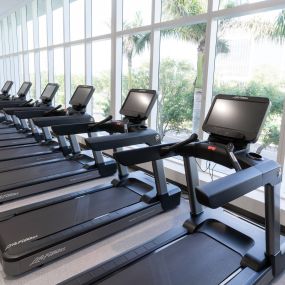 Treadmills at Arthrex Wellness Center