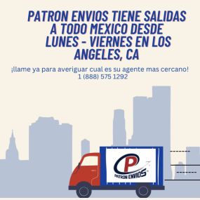 Patrón Envíos - envios a mexico