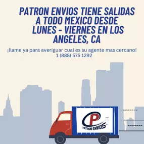 Patrón Envíos - envios a mexico