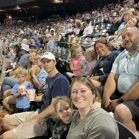 Fun office outing a few weeks ago at the St Paul Saints game!