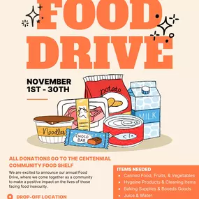 Centennial Community Food Shelf - Help donate to those in need!