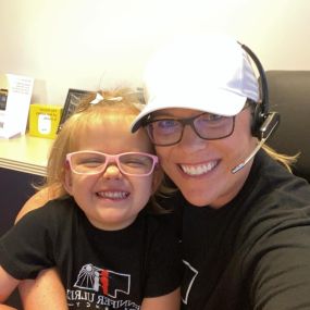 Training our future CEO! My little helper was hard at work —watering plants, mastering Connect 4, and running the office. At this rate, she’ll have my job soon!