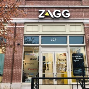 storefront of zagg downtown crown md