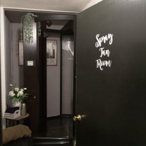Our Spray Tan Room