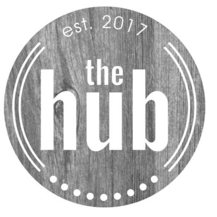 Logo from The Hub Trampoline & Axe Throwing