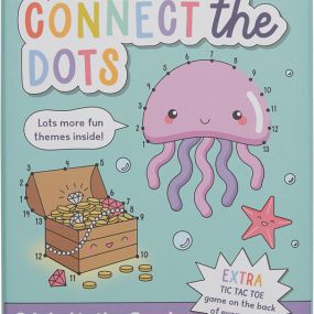 From OOLY – Hello boredom buster basket stuffer! These connect the dots cards make smart entertainment on the go. From OOLY, for ages 4-10 yrs.