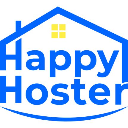Λογότυπο από Happy Hoster: Corporate & Vacation Rental Marketing, Make-up, Maintenance and Management