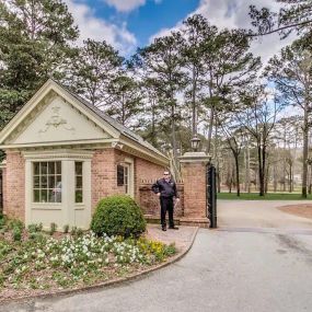 Shoal Creek Properties security guard and entrance building