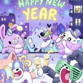 @distinctivetoysfairhaven and @squishables want to wish everyone a very Happy and Healthy New Year! ???? ????