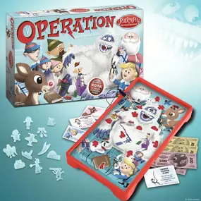 Uproarious fun play all day, every day!

This mesmerizing game will engage, engross, and entertain! Laugh till your belly hurts… again and again, on repeat!

We’re obsessing over:
???? Rudolph Operation