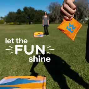 Take a travel-ready version of cornhole with you wherever you wander this summer: beach, camping, grandma’s house...