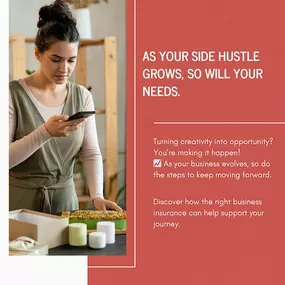 Your side hustle is growing—make sure it’s set up for success! Every new business comes with big dreams (and a few important decisions). The right business insurance can help support your journey as you level up!