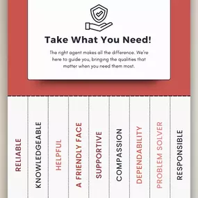 Take what you need—because the right agent brings more than just coverage. Whether it’s reliability, support, or a friendly face, we’re here when it matters most. Which one are you picking today?