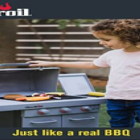 Red Toolbox Char-Broil Kid BBQ Set - The Char-Broil kids BBQ set is super barbe-cute and perfect for children ages 3 and up.