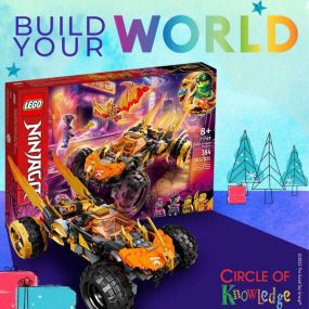 Build your world brick by brick! Come on in and check out our selection of Lego!