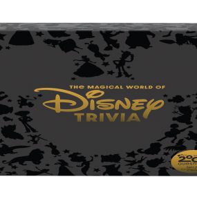 The Magical World of Disney Trivia is perfect for your next game night! With questions spanning from Steamboat Willie to Encanto, this trivia game takes you on a journey through time. Play as iconic Disney and Pixar characters while visiting 3D points of interest from the movies, and race toward the finish line to be named the game’s Ultimate Disney Trivia Master.