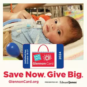 Want to support children in our community while saving 20% off? Purchase a #GlennonCard here or visit GlennonCard.org and save 20% on regularly priced items October 18-27.