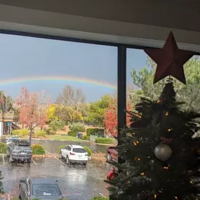 Life can be a storm, but your HOPE is a rainbow, and your friends and family are the GOLD. ????
We hope everyone stays safe during these stormy days here in the valley and wish you a Happy Holiday Season.