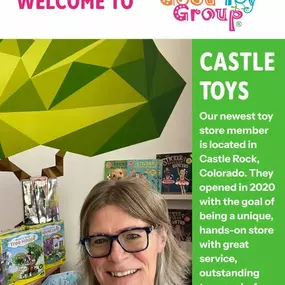 Welcome to The Good Toy Group!
We are delighted to welcome Castle Toys into our community of exceptional toy retailers. They are creating something truly special—an out-of-the-ordinary, hands-on store committed to great service, outstanding toys, and a fun vibe.