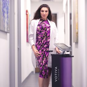 Dr. Angelina Postoev, triple board-certified cosmetic surgeon
