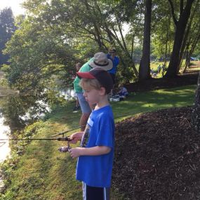 Sorry for the late post, but we had another great turn out this weekend for our youth fishing derby.  Great to see everyone enjoying the outdoors!!