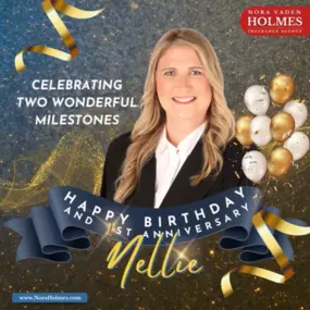 Happy Birthday and Happy 1-Year Work Anniversary, Nellie!