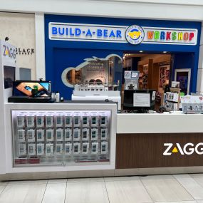 Storefront of ZAGG Menlo Park Mall