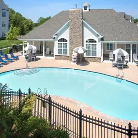 Aerial View Of Pool