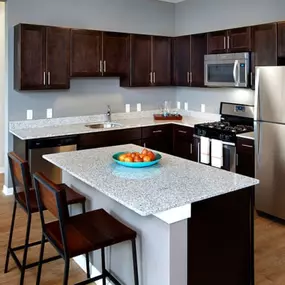Model Unit Kitchen