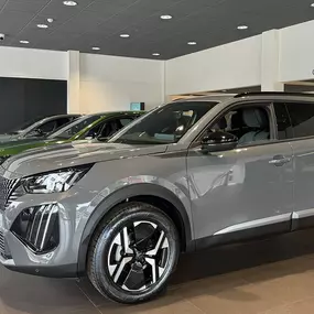 Evans Halshaw Peugeot Wakefield Dealership Interior Showroom Model Lineup