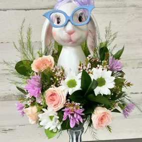 Easter is early this year, book your Easter arrangements now, we have some really cute new merchandise in. ????