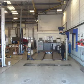 Inside the Vauxhall service centre York workshop