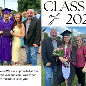 Congratulations to the Class of 2025! 
We’re sending a big CONGRATS to all the graduates out there—especially The Springer’s own kids: Garrett, graduating from Montgomery High School, and Emily, graduating from Texas A&M University! 
We can’t wait to see what amazing things the future holds for this incredible class. Whether you’re headed to college, jumping into a career, or chasing a big dream—we’re cheering you on every step of the way.