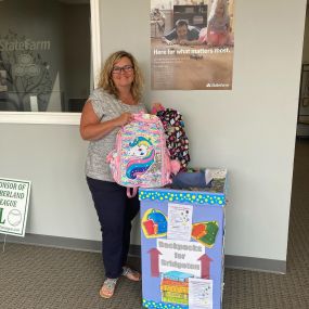 Once again our office is a collection location for the Backpacks for Bridgeton initiative. We are collecting backpacks and basic school supplies from now until the end of August. If you would like to donate please come out and see us on Shiloh Pike!