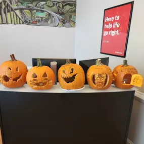 Getting in the Halloween spirit at Kendrick Jones State Farm! Come by and tell us your favorite and get a free quote