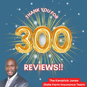 Thank you to our wonderful customers for 300 reviews!