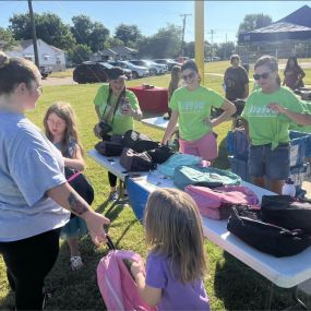 Let’s Celebrate Back to School!
Parents bring your students to Fiesta at Fuqua and Hillcrest Parks today 9-11am. We’re giving away backpacks with school supplies, free haircuts and games to play.
Thanks to First Baptist & Connection Church volunteers serving and sharing the Love of Jesus in our community.