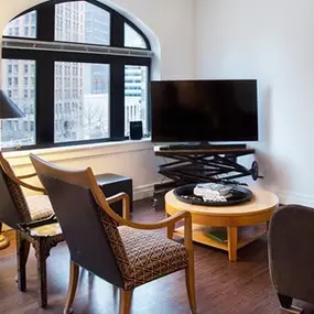 Living Room with TV